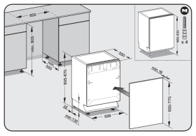 MIELE G 5651 SCVi Active - Lavastoviglie completamente integrabile acciaio inox