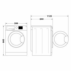 HOTPOINT-ARISTON H799GPOWERIT - Lavatrice 9kg 1400Giri