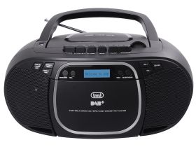 TREVI 0CM57600 - Radio CD e Cassette Nera