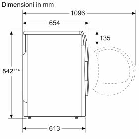 BOSCH WTH83208II - Frontlader Trockner 8 kg Klasse A++