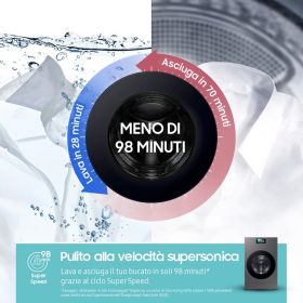 SAMSUNG WD18DB8995BZT2 - Wasch-Trockner Serie 8000DK AI