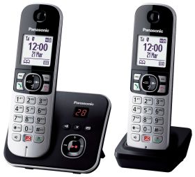 PANASONIC KXTG6862JTB - Telefono cordless con segreteria e blocco chiamate
