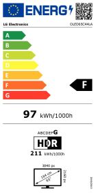 LG OLED65C44LA - 65" OLED TV 4K Evo