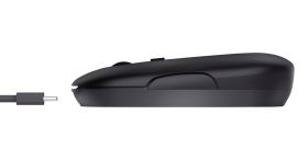 TRUST 24059 - Mouse wireless ricaricabile Puck