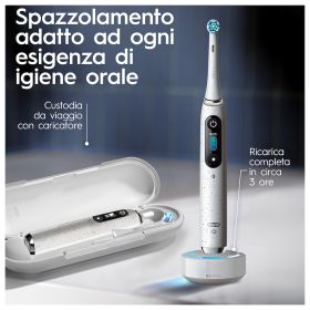 ORAL-B IO10WHITE - Oral-B iO Series 10 Elektrische Zahnbürste Weiß