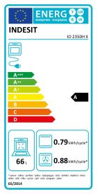INDESIT IO2350HX - Multifunktionsofen 66LT Edelstahl