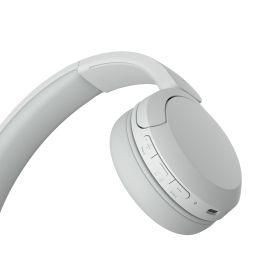 SONY WHCH520W - Cuffie Bluetooth con driver da 30mm