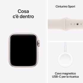 APPLE MXEF3QLA - Apple Watch SE GPS 40mm Aluminium Galaxie