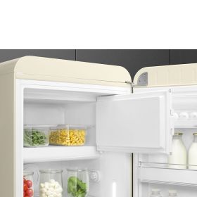 SMEG FAB28RCR6 - Kühlschrank mit Stil der 50er Jahre Sahne
