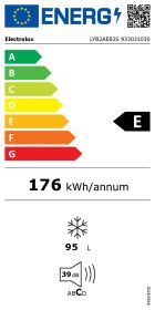 ELECTROLUX LYB2AE82S - Einbaugefriergerät Electrolux 95LT