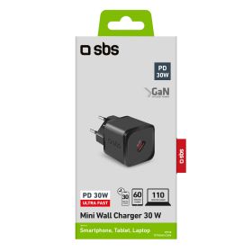 SBS TETRGAN1C30W - Caricatore USB-C 120W