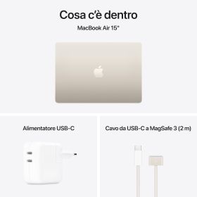 APPLE MW1J3TA - MacBook Air 15'' M4 Galaxie