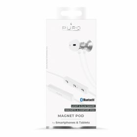 PURO BTIPHF08WHI - Auricolari Bluetooth Stereo V4.1 Puro