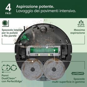 IROBOT N185040 - Roomba Plus Saug- und Wischroboter