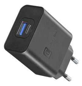 CELLULAR LINE ACHSM2USBPD25WSMLW - Doppelter PD25W Ladeadapter für Samsung