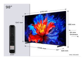 TCL 98P89K - Smart TV QLED 4K 98 Pollici