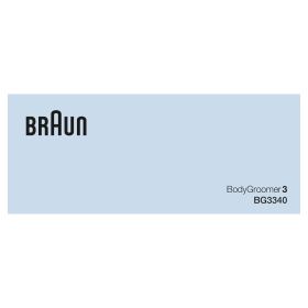 BRAUN BG3340 - Körpertrimmer für Männer mit SkinShield