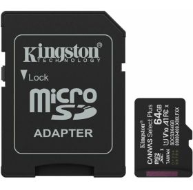 KINGSTON SDCS364GB 0732058 MEM.MICRO SDXC 64GB V10 A1 C/ADATT. SELECT PLUS