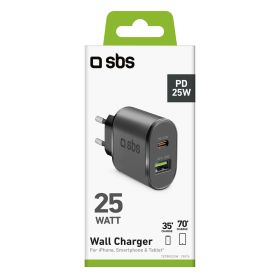 SBS TETRPD25W - Caricabatterie  25W