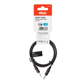 EKON ECAJACKX10MMK - Audio Kabel 3,5mm 1 m