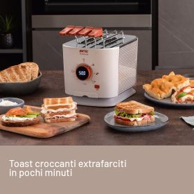 IMETEC 7504 - Tostapane XL 600W con timer