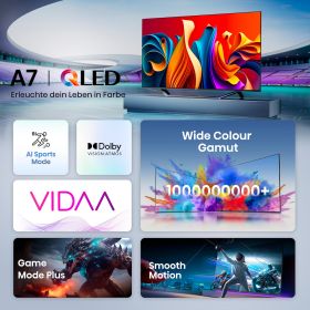 HISENSE 50A79NQ - TV QLED 50" 4K