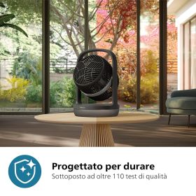 PHILIPS CX3050 - Philips Tischventilator 28W Schwarz