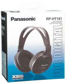 PANASONIC RPHT161EK - Panasonic RP-HT161E-K Over-Ear Kopfhörer