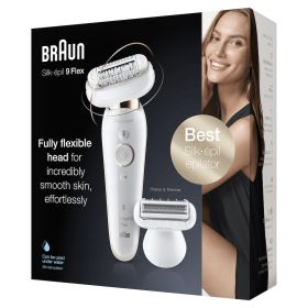 BRAUN SES9002 - Wet & Dry Epilierer mit 40 Pinzetten