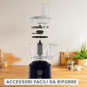 MOULINEX FP2428 - Robot da cucina 800W Easy Force