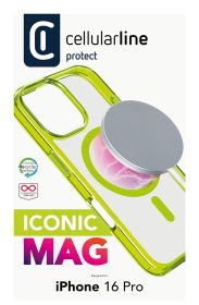 CELLULAR LINE ICONICMAGIPH16PROL - Custodia Iconic Mag per iPhone 16 Pro
