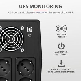 TRUST 23505 - Trust Paxxon 1500VA USV-System