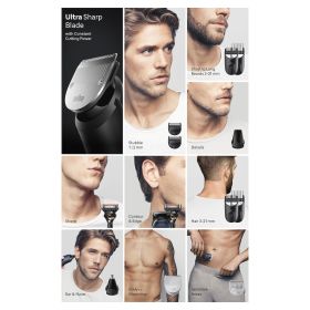 BRAUN MGK7421 - Braun Series 7 MGK7421 Rifinitore Multifunzione 10-in-1