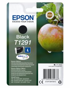 EPSON C13T12914022 - C13T12914022 0075389 CART.INK-JET NERO MELA TG.L SECURITY BLISTER T1291