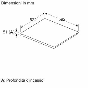 BOSCH PIX631HC1E - Piano cottura a induzione 60 cm