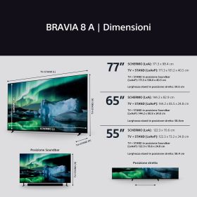 SONY K65XR8AAEP - OLED TV 65" 4K UHD