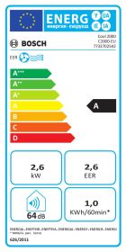 BOSCH COOL2000 - Climatizzatore portable 2.6 kW