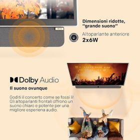 METZ 24MPE7000Z 0700573 TV LED PORT.24"FHD T2/S2 SMART GOOG.TV C/BAT.BIANC