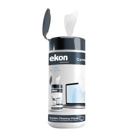 EKON ECCLEAN100WIPES - Salviette umidificate per schermi 100pz
