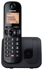 PANASONIC KXTGC250JTB - Panasonic Schnurloses Telefon 1.6" Schwarz