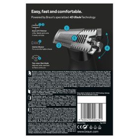 BRAUN XT5100FACEBODY - Braun XT5100 Bart- und Körperrasierer