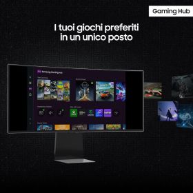 SAMSUNG LS34DG850SUXEN - 34" WQHD Curved Gaming Monitor OLED
