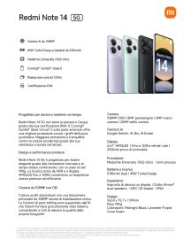 XIAOMI REDMINOTE145G8256GREEN - Redmi Note 14 5G 8GB 256GB Korallen Grün