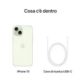 APPLE MTP53QLA - iPhone 15 128GB Grün