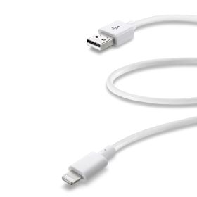 CELLULAR LINE USBDATA06MFIIPHW - MFI Datenkabel 0,6m Weiß