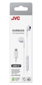 JVC HAFR17UCWU - Auricolari  USB-C Bianchi