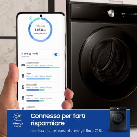SAMSUNG WD11DB7B85GBU3 - Samsung 7400D Waschmaschine mit Trockner