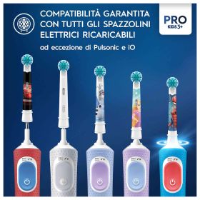 ORAL-B 80723146 - Pro Kids Aufsteckbürsten Disney Frozen