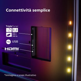PHILIPS 55PUS8959 - Philips The One 55PUS8959 TV 4K Ambilight