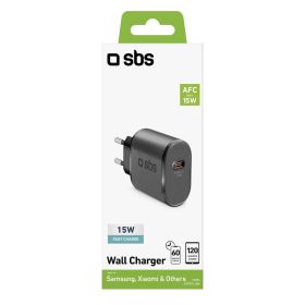 SBS TETRTC15W - Caricatore rete USB-C 15W